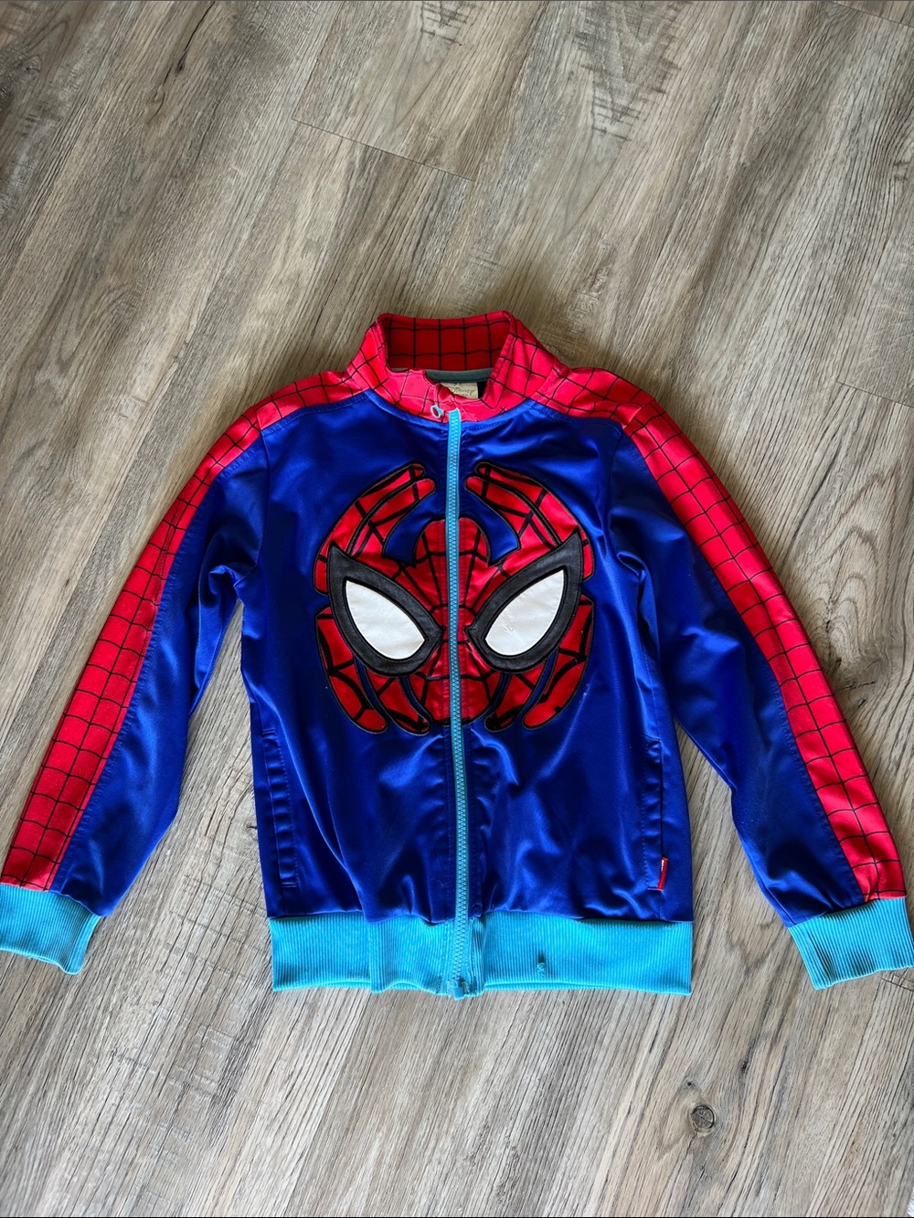 Disney Spider-Man Blue, Red & Light Blue Kids Costume Jacket